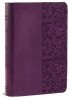 ESV Personal Size Reference Bible: Plum, Wildflower Design, TruTone