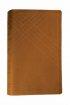 ESV Personal Size Reference Bible: Brown, CrossWeave Design, TruTone