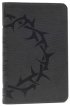 ESV Compact Bible: Charcoal, Trutone, Crown Design, - Red Letter Edition