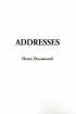 Addresses