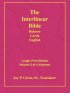 Interlinear Hebrew Greek English Bible, Larger Print Volume 3 of 3 Volumes