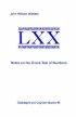 Notes On The Greek Text Of Numbers