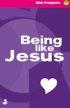 Being Like Jesus