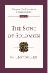 Song of Solomon : Tyndale Old Testament Commentaries