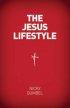 The Jesus Lifestyle