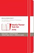 2009 Red Twin Set Limited Edition - Red Weekly Diary & Red Volant Style Notebook