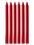 Red Advent Candle Plain (Each)