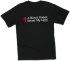 Blood Donor T Shirt: Black, Adult Large