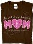 Christian Mom T Shirt: Brown, Medium