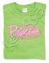 Princess T Shirt: Green, Small