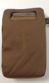 Brown Cross Bible Cover Medium
