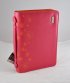 Faith Leatherlike Bible Cover: Pink