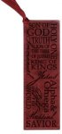 Luxleather Names Of Jesus Bookmark