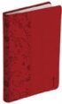 Classic Lux Leather Cross Journal: Cherry Red