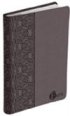 Classic Lux Leather Faith Journal: Charcoal
