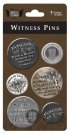 Victorious Witness Pins - Set of 6