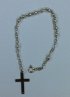 Sterling Silver Rosary Bracelet