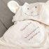 Really Woolly Blessing for Baby Hoodie Towel