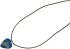 Guitar Pick Necklace - Blue