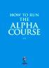 Alpha Course: How To Run The Alpha Course DVD