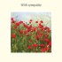 With Sympathy Card - Single