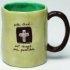 Embossed Mug With God all things are possible