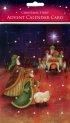 Cute Shepherd Nativity Advent Calendar Card