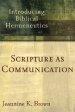 Scripture as Communication