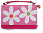 Microfiber Daisy Bible Cover: Pink, Medium