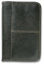 Aviator Leather Look Bible Cover: Brown, Large 