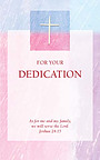 Dedication Card - Pack of 10