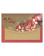 Floral Rapture Premium Birthday Cards - Pack of 12