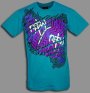 Z T Shirt: Turquoise, Small