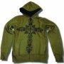 Daily Hoodie Military Green Medium