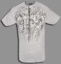 Crossive T Shirt Silver Small
