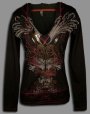 Power Long Sleeve Hoodie Black Small