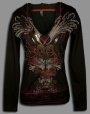 Power Long Sleeve Hoodie Black XLarge