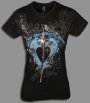 Sword Heart T Shirt Black XLarge