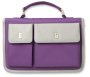 Scripture Card Organiser Bible Cover: Orchid & White, Large