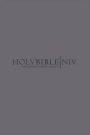 NIV Pocket  Bible: Grey, Soft-Tone, with Zip