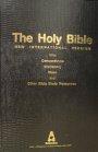 NIV Large Print Bible: Black, Hardback