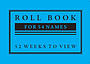 Sunday School Roll Book 54 Names