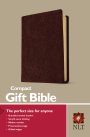 NLT Compact Bible: Burgundy, Imitation Leather