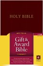 NLT Gift & Award Bible: Burgundy, Imitation Leather