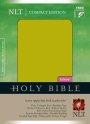 NLT Compact Bible: Green Apple/Hot Pink, LeatherLike