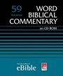 Word Biblical Commentary on CD-Rom