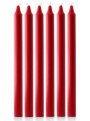 Red Advent Candle Plain (Each)