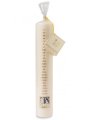 Large White Advent Candle with Nativity Design - Single