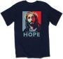 Hope T Shirt: Blue, Medium