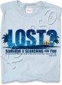 Lost T Shirt: Blue, Large